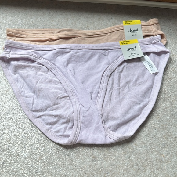 Jenni 3 Count Bikini Brief Panties Size Medium - Picture 5 of 5